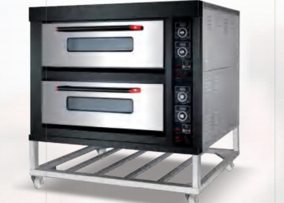 Forno elettrico in titanio nero 380 V Cottura commerciale