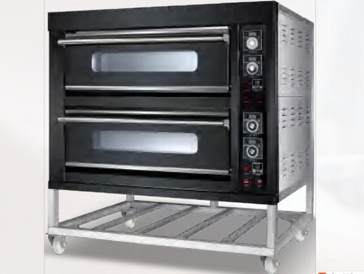 Forno elettrico in titanio nero 380 V Cottura commerciale