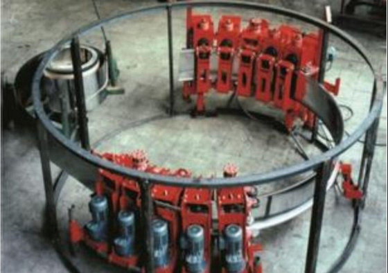 ZX-40 Silo del piatto d'acciaio aggraffato che forma spirale a macchina 4mm 4.5m/Min