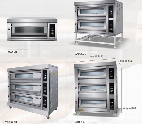 Pizza bollente 6.6KW del dolce del pane del forno 380v del gas elettrico commerciale