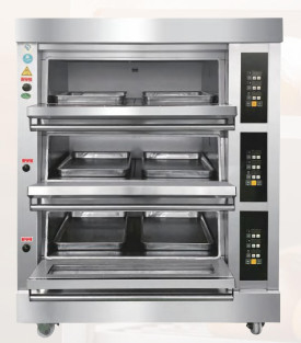 Pizza bollente 6.6KW del dolce del pane del forno 380v del gas elettrico commerciale