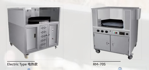 Acciaio inossidabile elettrico di Pita Oven Turn Table Natural Gas 220v