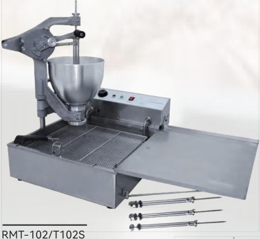 Acciaio stabilito di Tainless degli ugelli della macchina 3 di Mini Donut Maker Automatic Doughnut
