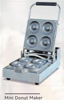 Acciaio stabilito di Tainless degli ugelli della macchina 3 di Mini Donut Maker Automatic Doughnut