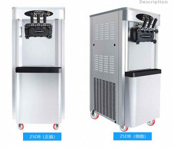 Riduttore silenzioso di preraffreddamento della macchina del gelato del singolo compressore con gli ingranaggi d'acciaio a terra