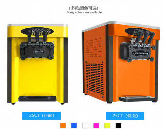 Doppia macchina del gelato del compressore che preraffredda 220v 50 - 60hz 1800W