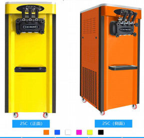 Doppia macchina del gelato del compressore che preraffredda 220v 50 - 60hz 1800W