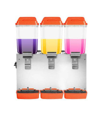 maniglia Juice Dispenser 110V di acciaio inossidabile del cilindro del PVC dell'alimento del saltatore di grande capacità 16l