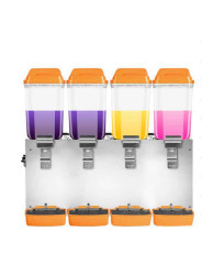 maniglia Juice Dispenser 110V di acciaio inossidabile del cilindro del PVC dell'alimento del saltatore di grande capacità 16l