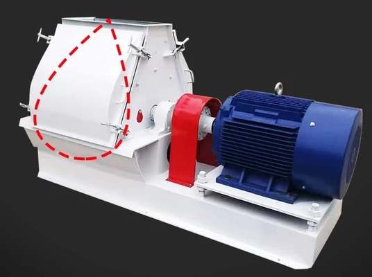 Mulino a martelli basso integrale della goccia di acqua 100kw alto Shrength strutturale SS304
