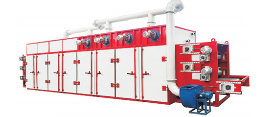 Costo asciugantesi basso 380V 5.5kw dell'essiccatore orizzontale elettrico Lm-Hg80-300