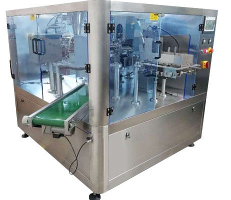 L'avvertimento automatico rotatorio della macchina imballatrice della borsa di Premade protegge la funzione 60bags/min