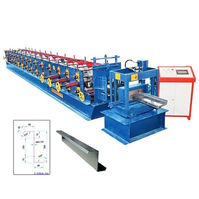 Rotolo blu del Purlin di Z che forma macchina 10m/min per l'acciaio di colore