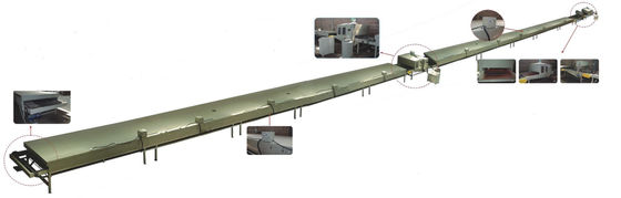 linea di produzione rivestita del CE della macchina delle mattonelle di tetto della pietra 30T