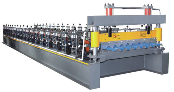 Strato del tetto di 750 metalli che fa macchina Cr12 per il pannello delle mattonelle di tetto