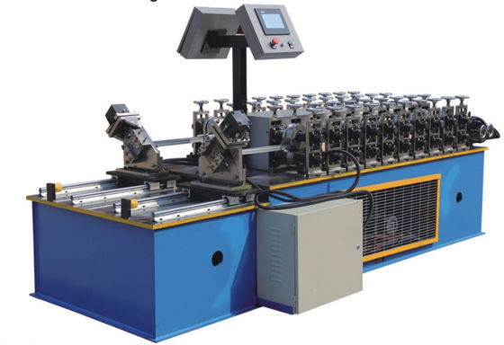 Linea d'acciaio della luce di Keel Roll Forming Machine 4KW della pista di U doppia