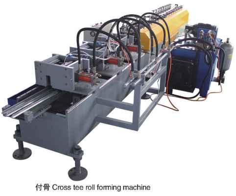 Stazione del rullo di T Antivari Keel Roll Forming Machine 8m/min 15