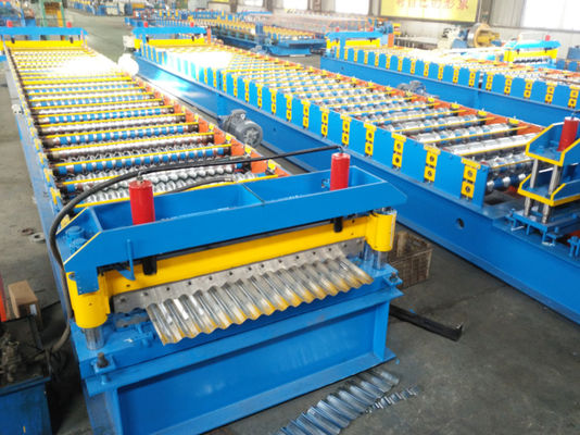 Rotolo d'acciaio di colore blu Cr12 che forma macchina per il bordo di protezione