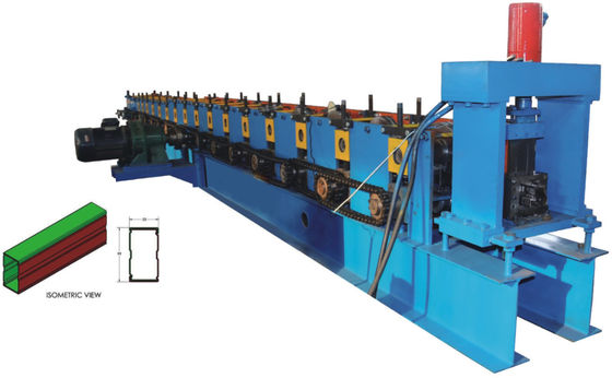 rotolo dello scaffale di stoccaggio 4.5T che forma macchina 5.5KW per il piatto di alluminio