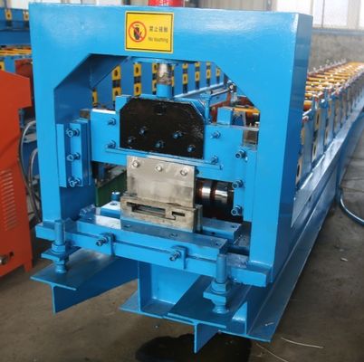 Rotolo blu della struttura di porta del metallo che forma le stazioni di iso 12 della macchina