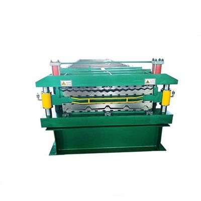 Rotolo d'acciaio di colore di iso che forma macchina 5T per il pannello delle mattonelle di tetto