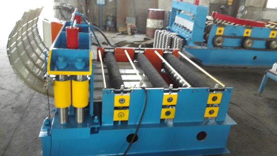 Macchina rivestita curva automatica 220V blu delle mattonelle di tetto della pietra