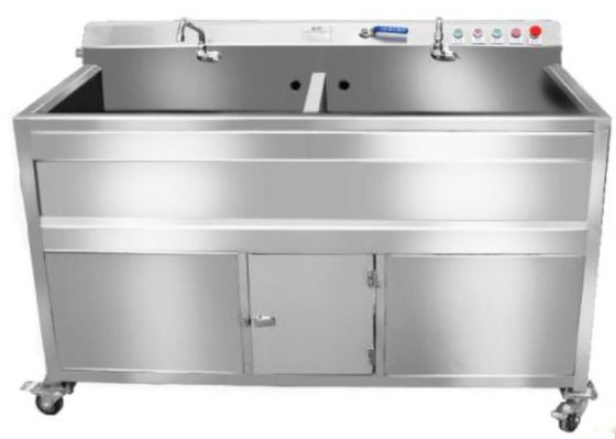 Lavatrice di Veg del carro armato del doppio del macchinario di trasformazione dei prodotti alimentari SS304