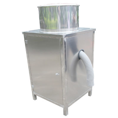 Macchinario d'argento di trasformazione dei prodotti alimentari, sbucciatrice dell'aglio 50kg/h