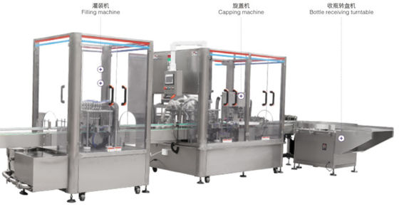 L'imbottigliatrice liquida automatica il GMP 2500 imbottiglia/ora