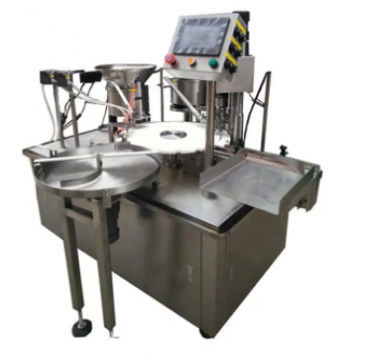 1.2KW macchina imballatrice di riempimento, tappatrice lineare automatica 3000bph