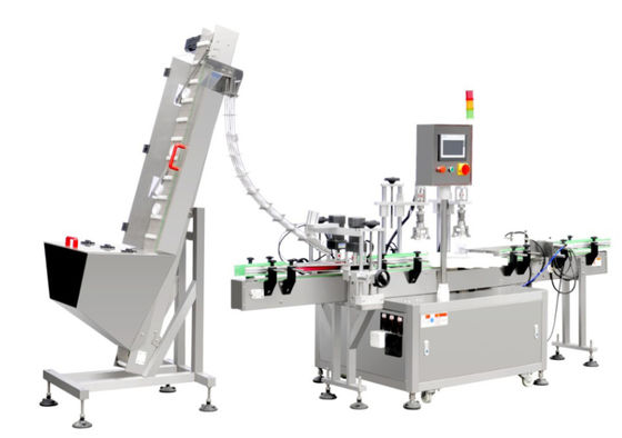 60bpm macchina imballatrice di riempimento, 2 teste Clam Capping Machine