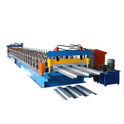 rotolo della piattaforma del metallo 3T che forma macchina per la lamiera di acciaio di colore 12m/min