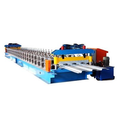 rotolo della piattaforma del metallo 3T che forma macchina per la lamiera di acciaio di colore 12m/min