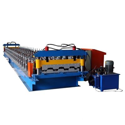rotolo della piattaforma del metallo 3T che forma macchina per la lamiera di acciaio di colore 12m/min