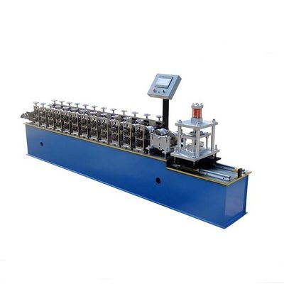 rotolo d'acciaio dello sportello 3.2T che forma le stazioni della macchina 5.5KW 12