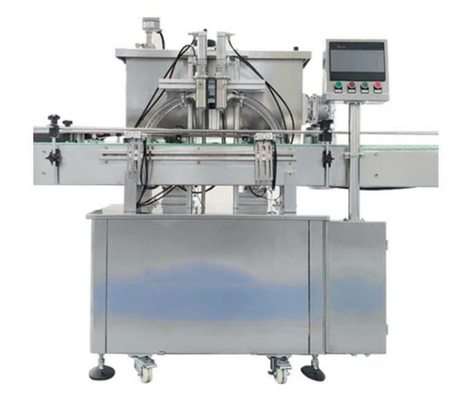 Macchina imballatrice di riempimento 1200b/H della testa del doppio SUS316 con 2 cilindri