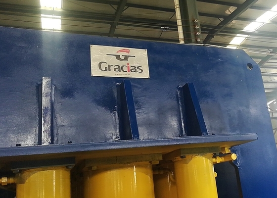 Goffratrice 2000 della porta di Ton Hydraulic Anti Theft Steel con il doppio cilindro