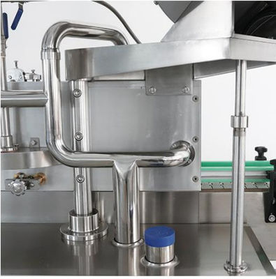 Gli antiparassitari compatti cuociono a vapore la tappatrice 3kw 150b/Min di vuoto