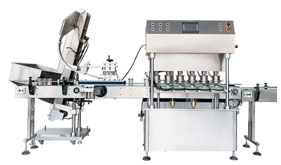 Tappatrice lineare automatica 50bots/Min 1500W di vuoto