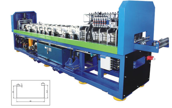 Costruzione d'acciaio della villa della luce di C140 Keel Roll Forming Machine 3.5T