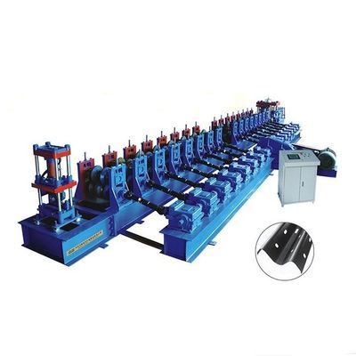 Rotolo della guardavia della strada principale 30KW che forma macchina 12m/min
